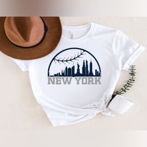 NY Yankees Skyline Tee